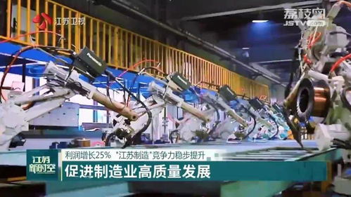 技術推廣驅動利潤增長25%，江蘇制造業競爭力穩步提升